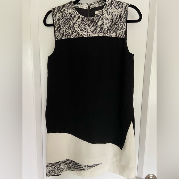 Helmut Lang Multi Layer Silk Dress Size 2 - Picture 2 of 6